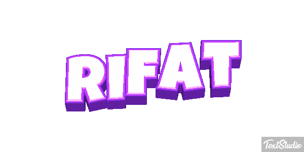 Rıfat Text effect