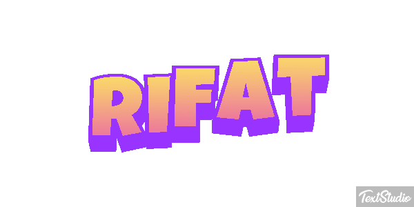 Rıfat Text effect