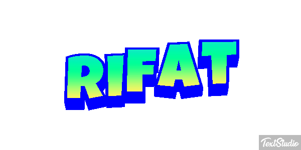Rıfat Text effect