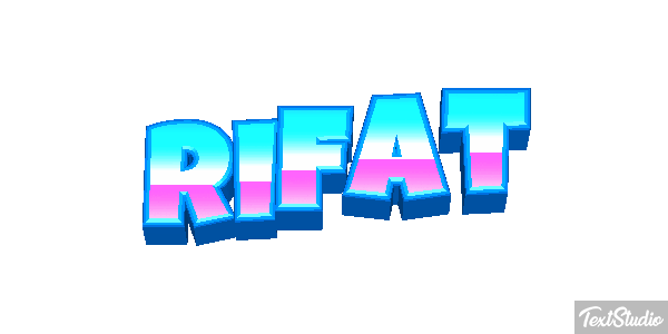 Rıfat Text effect