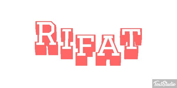 Rıfat Text effect