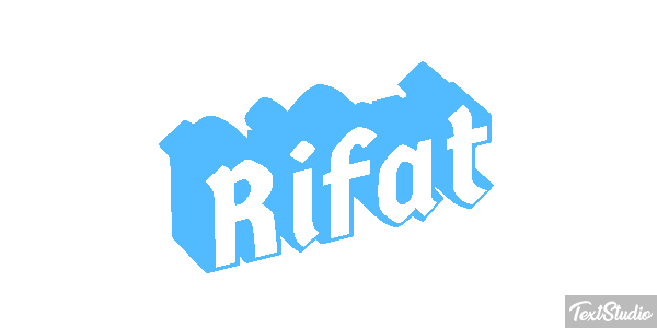 Rıfat Text effect