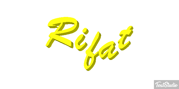 Rıfat Text effect