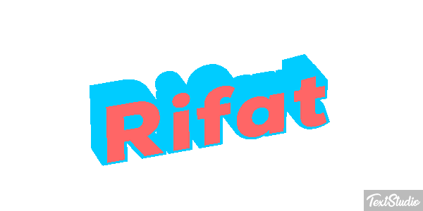 Rıfat Text effect