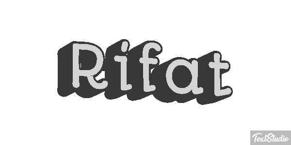 Rıfat Text effect