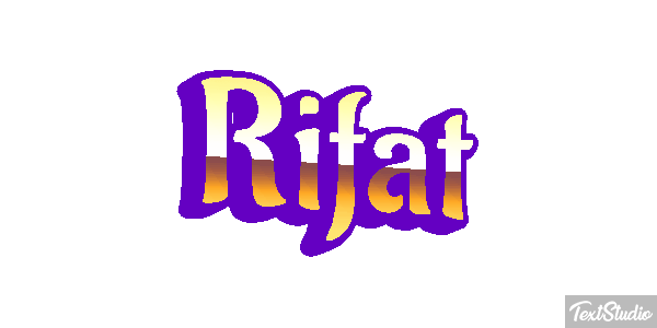 Rıfat Text effect