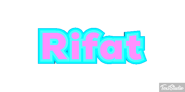 Rıfat Text effect