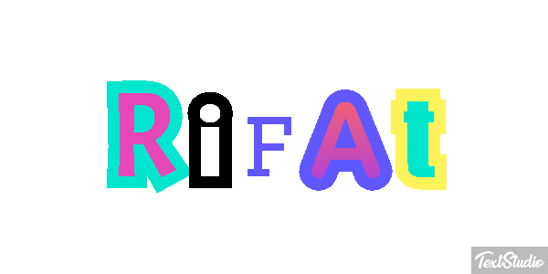Rıfat Text effect