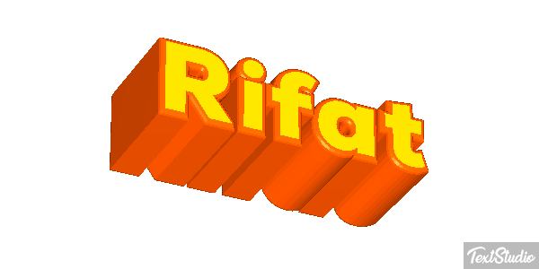 Rıfat Text effect