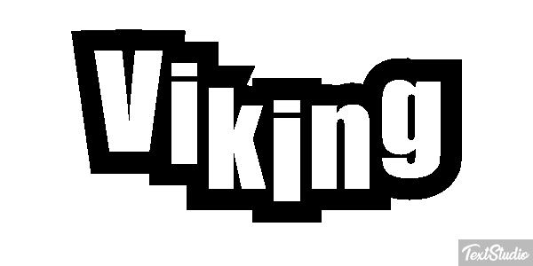 Viking Text effect