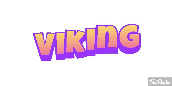 Viking Text effect