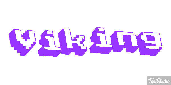 Viking Text effect
