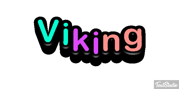 Viking Text effect
