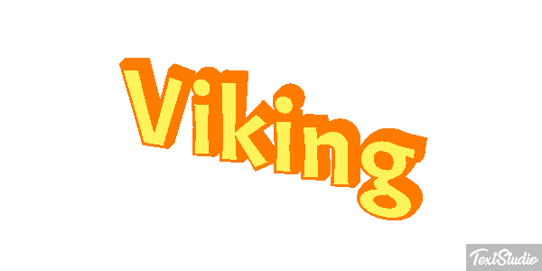 Viking Text effect