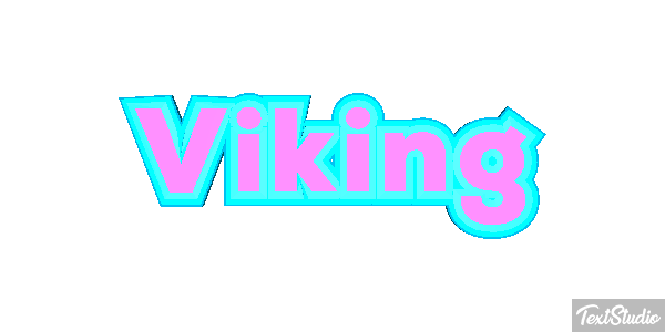 Viking Text effect