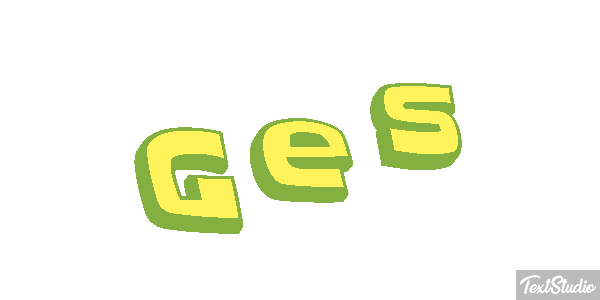 Gęś Text effect