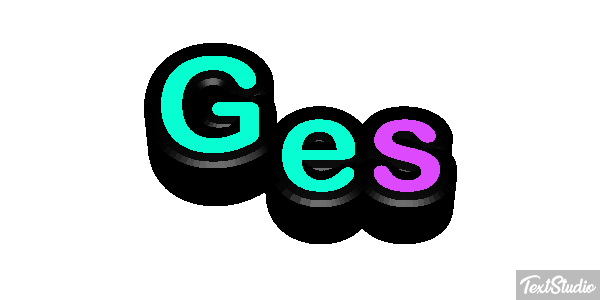 Gęś Text effect