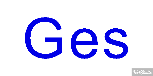 Gęś Text effect