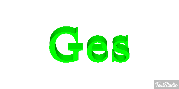 Gęś Text effect