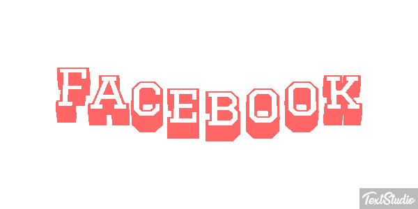 Facebook Text effect