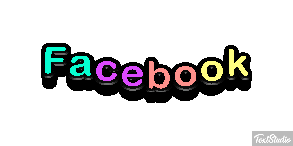 Facebook Text effect