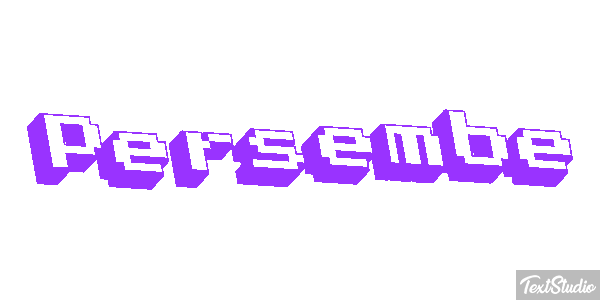 Perşembe Text effect