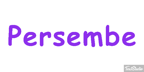 Perşembe Text effect