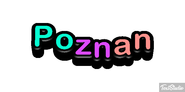 Poznan Effetto testo