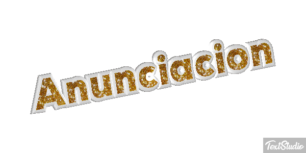 Anunciación Efecto de texto