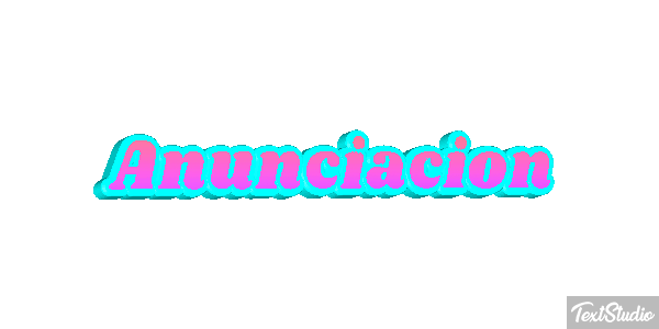 Anunciación Efecto de texto