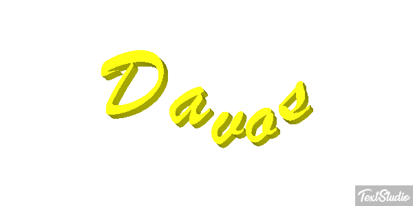 Davos Effetto testo
