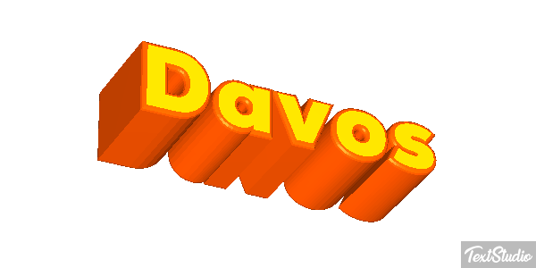 Davos Effetto testo