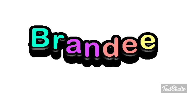 Brandee Text effect