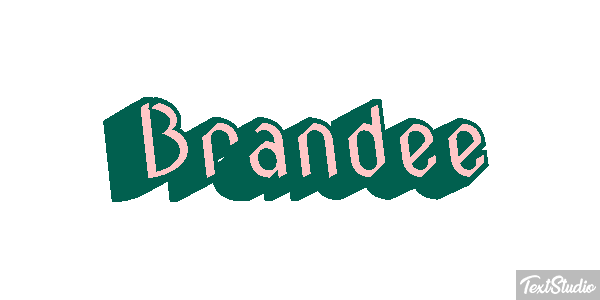 Brandee Text effect