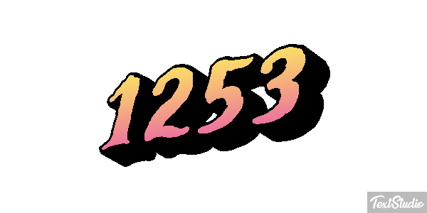 1253 Metin efekti
