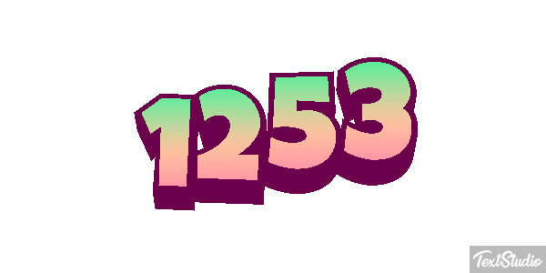 1253 Metin efekti