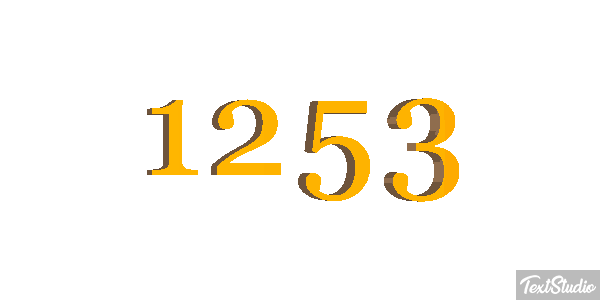 1253 Metin efekti
