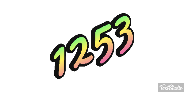 1253 Metin efekti