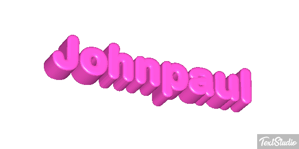 Johnpaul Text effect