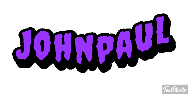 Johnpaul Text effect