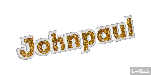 Johnpaul Text effect