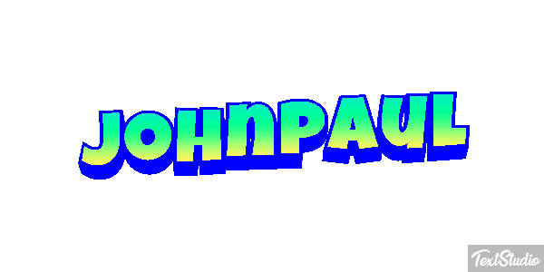Johnpaul Text effect