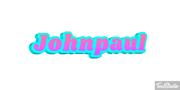 Johnpaul Text effect