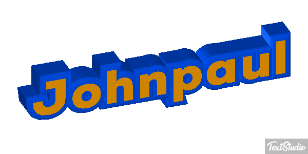 Johnpaul Text effect