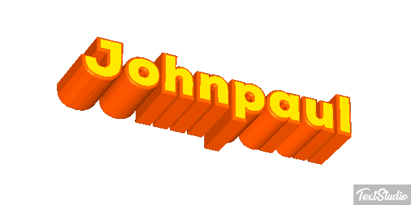 Johnpaul Text effect