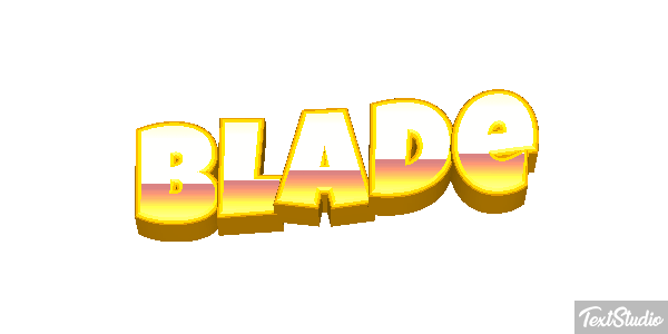 Blade Effetto testo