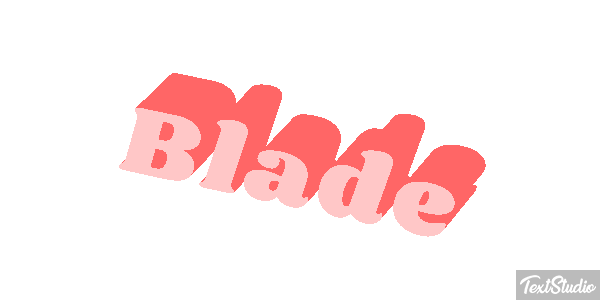Blade Effetto testo
