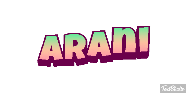 Arani Tekst effect