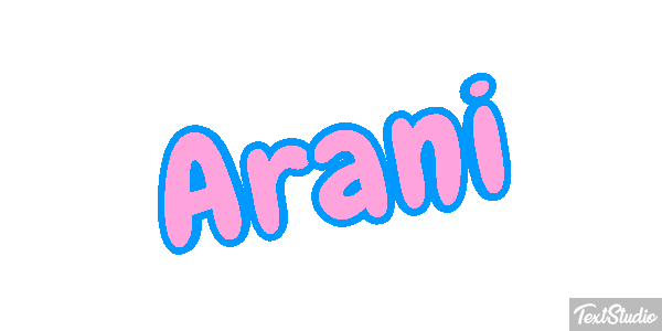 Arani Tekst effect