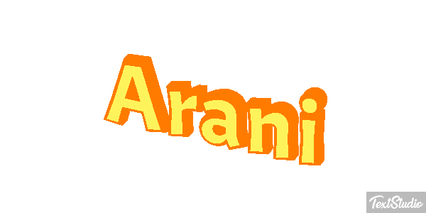 Arani Tekst effect